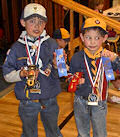 girls pinewood derby winners picture