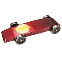 Lightning Bolt pinewood derby picture