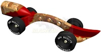 blastcar racing pinewood derby dragster template