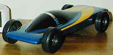 stealth glider  pinewood derby car picture
