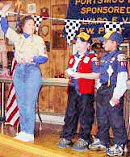 pinewood derby mom photo