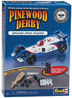 complete pinewood derby car kit picture