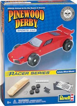pinewood derby sports car kit picture