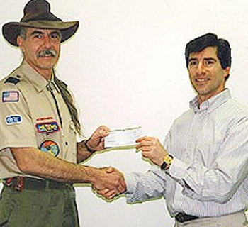 Cub Scouts Pinewood Derby donation