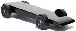 fully built pinewood derby car picture
