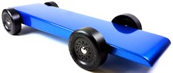 wedge pre-cut pinewood derby car picture