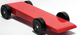 wedge pre-cut pinewood derby car picture