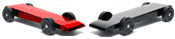 pre-cut pinewood derby cars