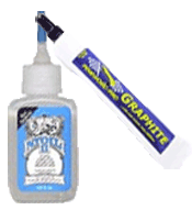 pinewood derby graphite and nyoil lube
