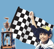 pinewood derby cars trophy