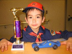 pinewood derby winner photo