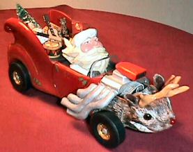 pinewood derby santa car