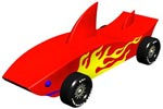 Shark pinewood derby car image Shark pinewood derby car design image