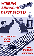 Winning Pinewood Derby Secrets graphic