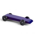Fully Built Pinewood Derby Car - The Plum Crazy Purple