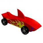 Shark Pinewood Derby Car Design Plan