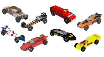 Pinewood Derby Car Designs