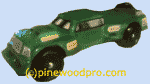 pinewood derby green car picture