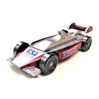 Indy F1 pinewood derby car picture