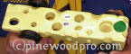 swiss cheese pinewood derby car