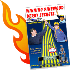winning pinewood derby secrets book image