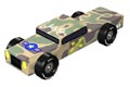 Pinewood Derby Army Humvee Car Design Plan