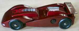 black widow pinewood derby car picture