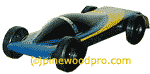 pinewood derby winning car image