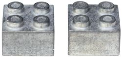 LEGO Zinc Brick weight LEGO zinc brick weight