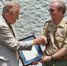 Don Murphy receives award