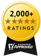 Shopper Approved ratings and review certification badge