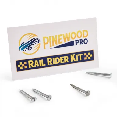 Pinewood Pro Rail Rider Axle Kit
