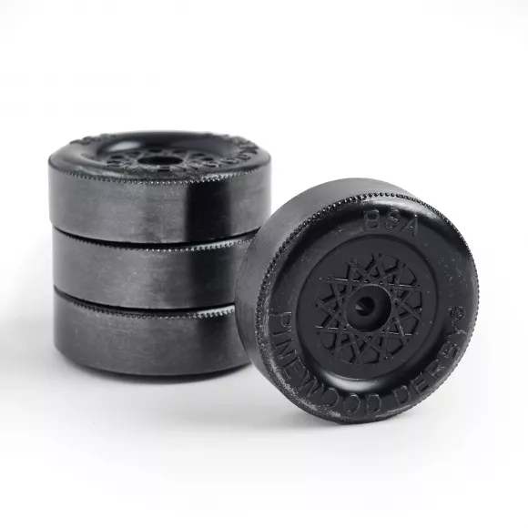Pinewood Derby Graphite Coated Wheels
