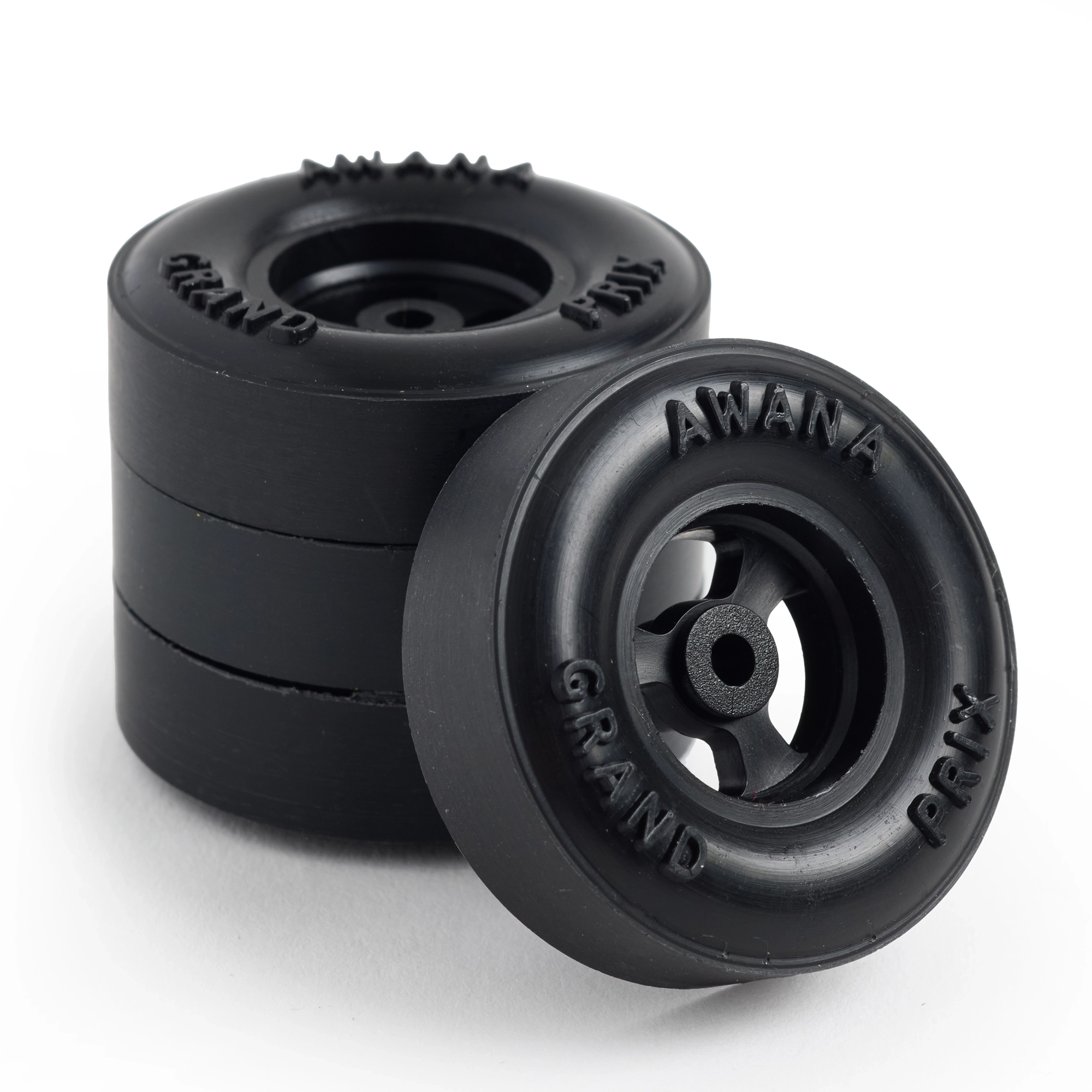 AWANA Grand Prix Lathed Wheels (set of 4)