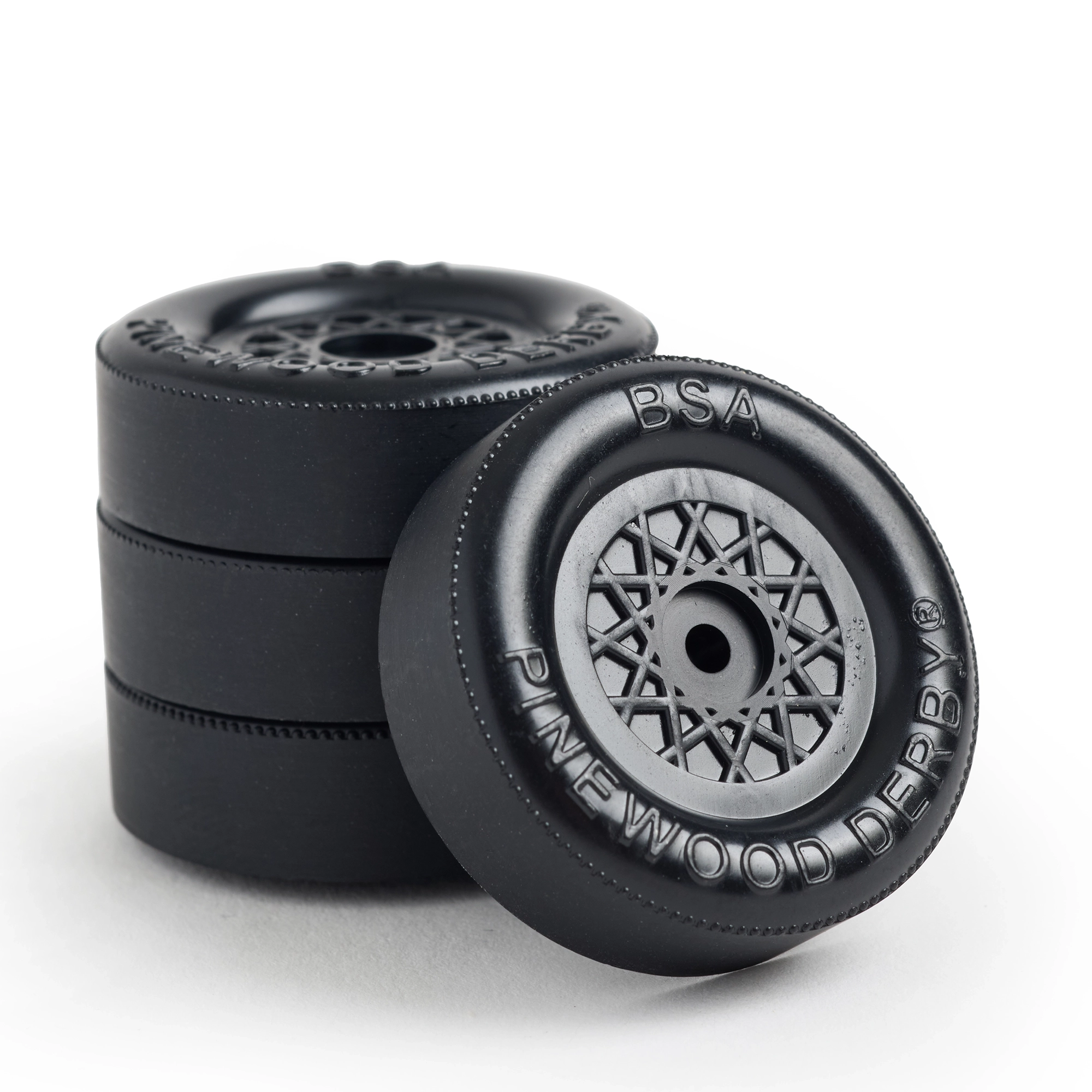 Pinewood Derby BSA Ultra-Lite Wheels (set of 4)