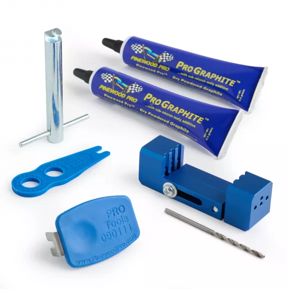 pinewood derby PRO tools from Pinewood Pro