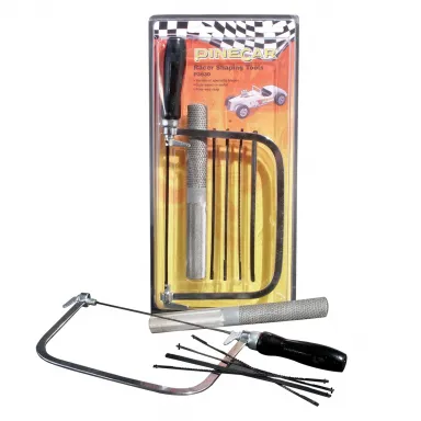 Pinewood Derby Coping Saw and Wood Rasp kit