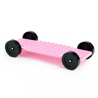 Brick Derby™ Chassis in Pink
