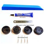 Painted and Weighted Blue Marlin Car Kit