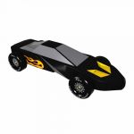 GT Car- INSTANT DOWNLOAD Pinewood Derby Car design plan