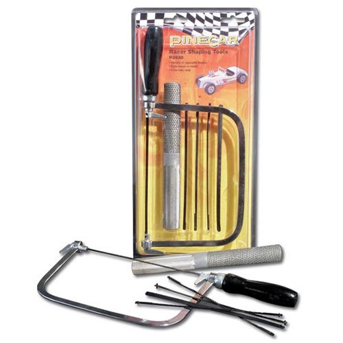 Pinewood Derby Coping Saw and Rasp Kit