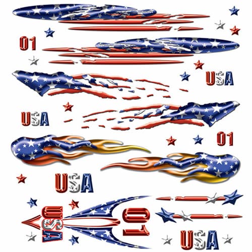 Blue Flames Decal for Pinewood Derby Cars for sale online 