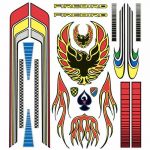 Firebird Trans Am Pinewood Derby Decals