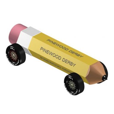 Pencil - pinewood derby car design plan