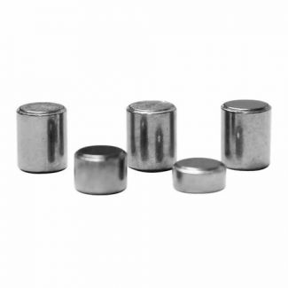 Pinewood Pro Derby Tungsten Weights Five 3/8” Incremental Cylinders (Three .5 Ounce, One .3 Ounce, One .2 Ounce) to Make The Fastest Pine Derby