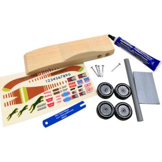 Ferrari complete pinewood derby car kit picture Ferrari grand prix car kit picture