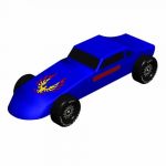 firebird pinewood derby car design