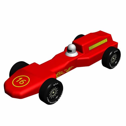 Pinecar Batcar Designer Kit