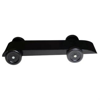 Fully Built Pinewood Derby Car - Black Lightning