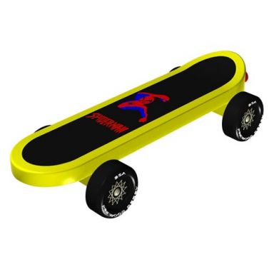 Skateboard - Pinewood Derby Car Design Plan